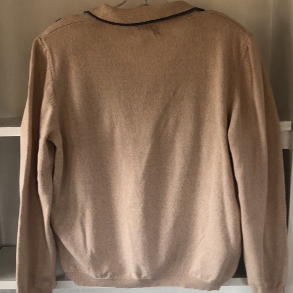 Vintage Embroidered Floral Alfred Dunner Sweater Cottagecore Ramie Cotton Blend - Picture 9 of 14